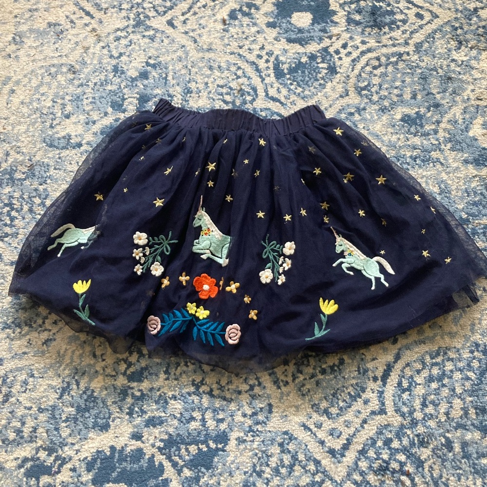 Like new, Hanna Anderson unicorn skirt